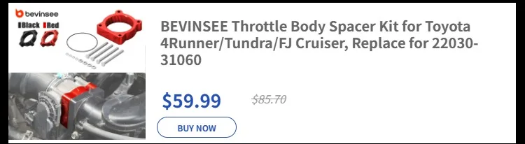 BEVINSEE Universal Differential Breather Kit for Toyota Tacoma/4Runner/Tundra/FJ Cruiser Off-road, Universal Car Accessories