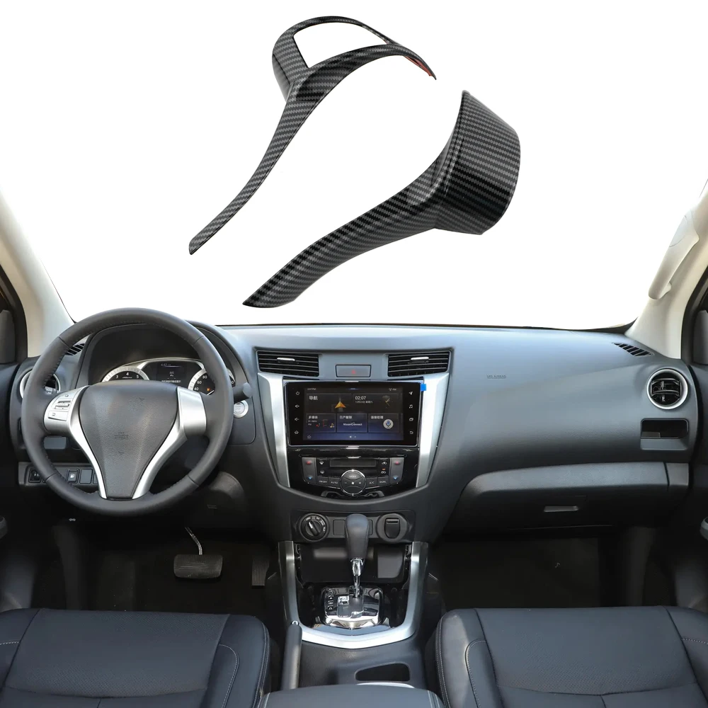 For Nissan Navara NP300 2015-2025 Qashqai J11 X-Trail T32 Teana Altima 2013-2018 Steering Wheel Panel Cover Trim Sticker