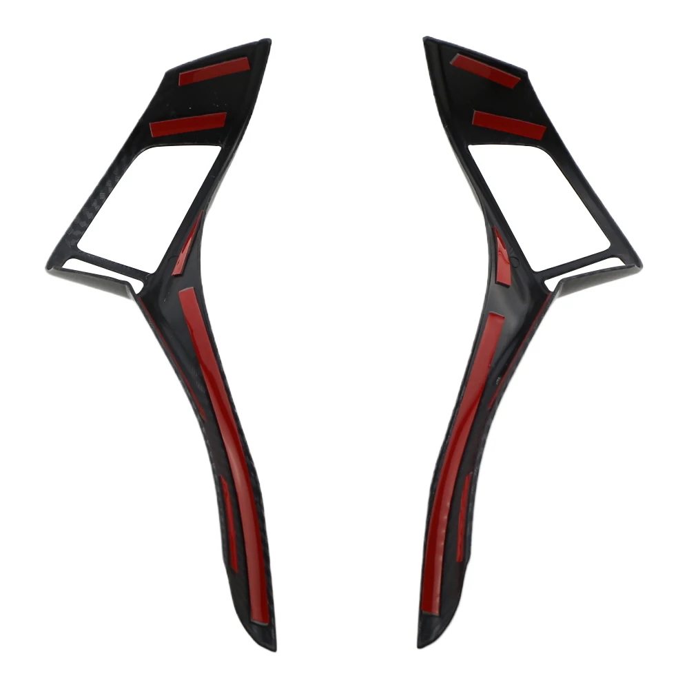 For Nissan Navara NP300 2015-2025 Qashqai J11 X-Trail T32 Teana Altima 2013-2018 Steering Wheel Panel Cover Trim Sticker