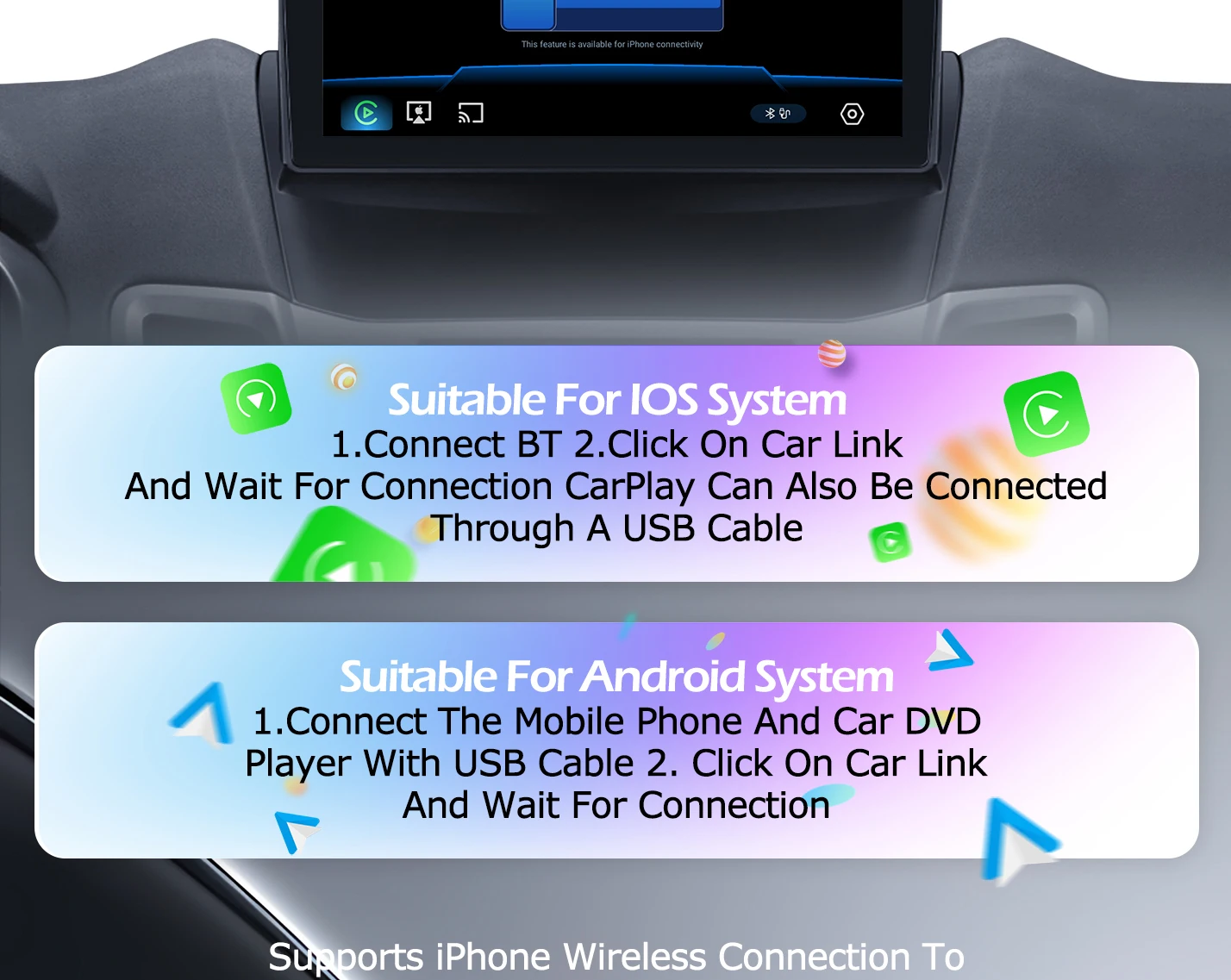 Car Radio For SEAT Ibiza 6J IV 4 2012-2015 Wireless CarPlay Android 16 Auto Multimedia Stereo Video Player Navigation GPS Tools