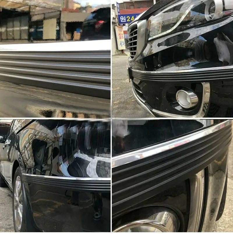 Carside Skirt Bumper Thickened Universal Decorative Strip Body Modification Anti-Scratch Shield Skirt Protective Strip Accessori