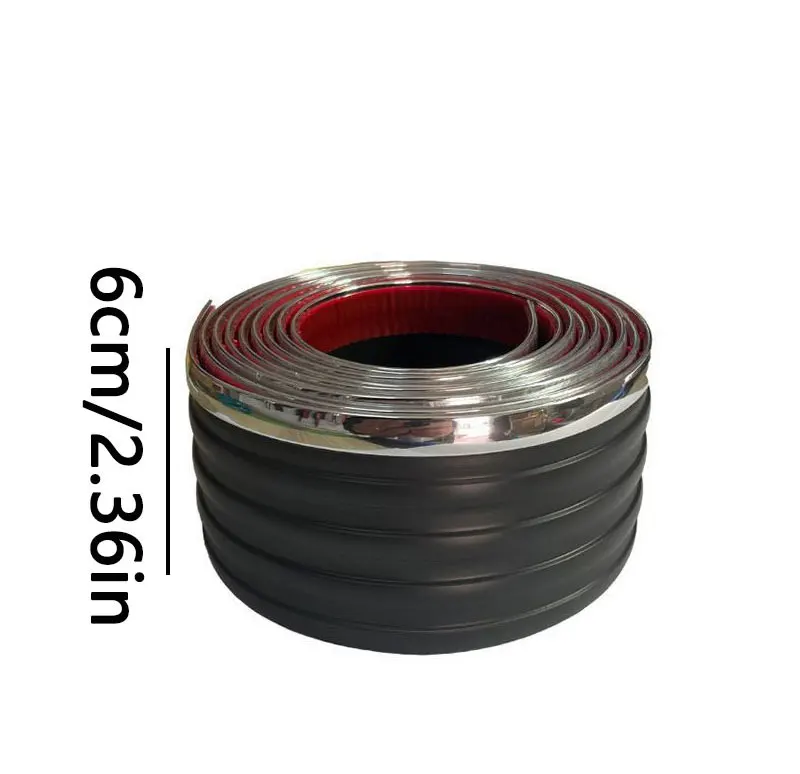 Carside Skirt Bumper Thickened Universal Decorative Strip Body Modification Anti-Scratch Shield Skirt Protective Strip Accessori