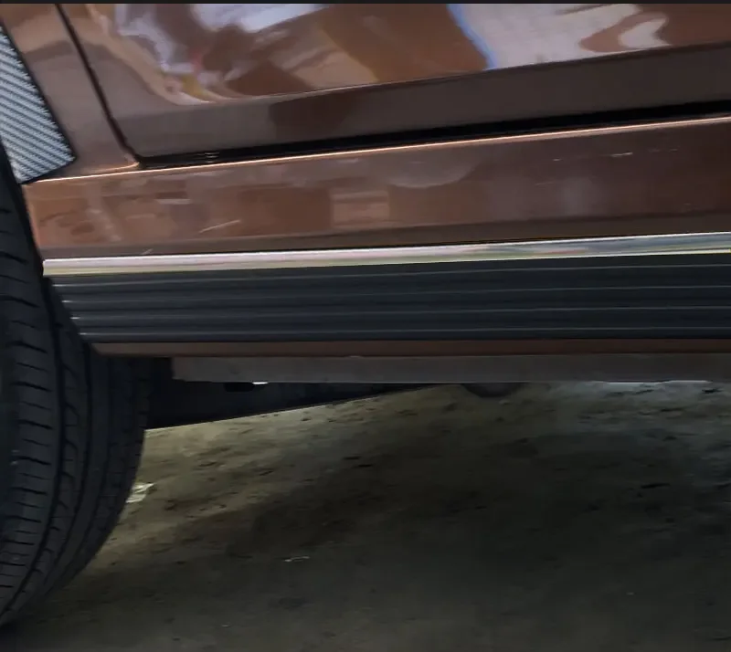Carside Skirt Bumper Thickened Universal Decorative Strip Body Modification Anti-Scratch Shield Skirt Protective Strip Accessori