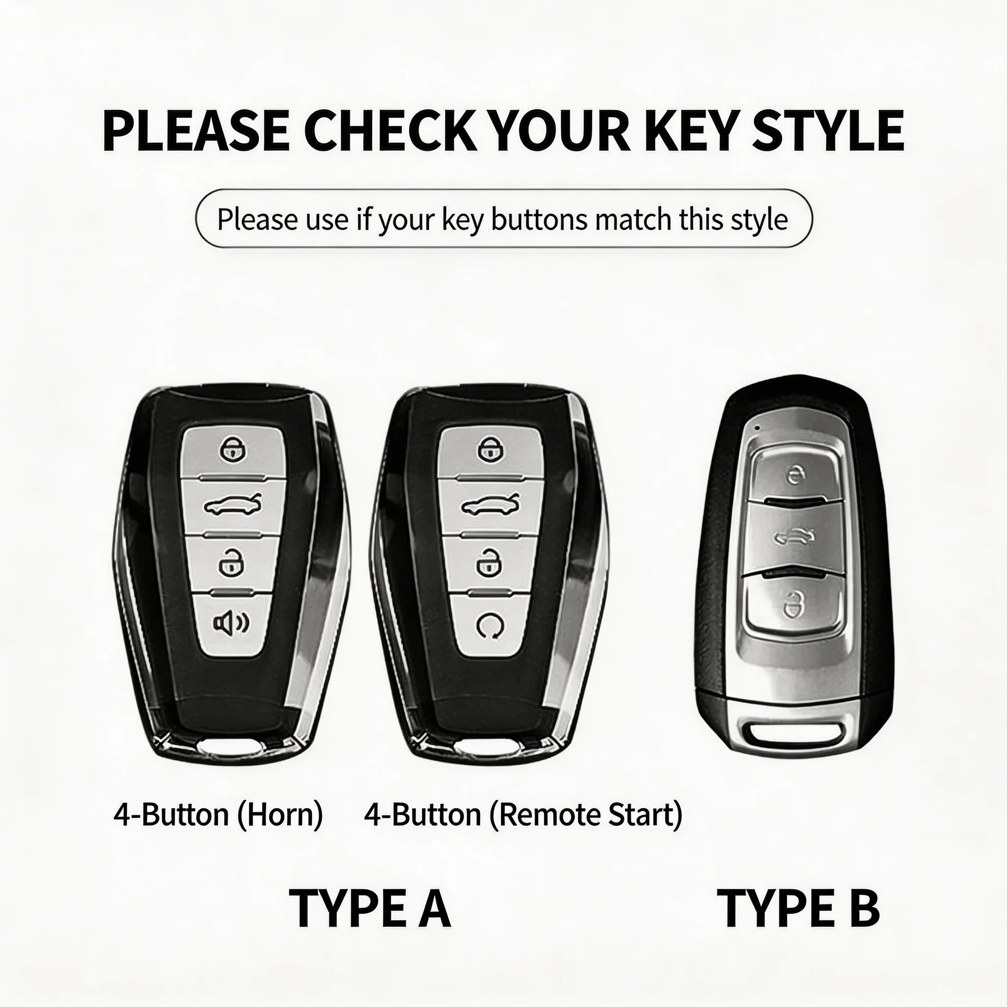 Highend Zinc Alloy Car Key Fob Case For Geely Emgrand/Coolray/Atlas/Monjaro/Starray, Stylish Key Protector Accessories Man
