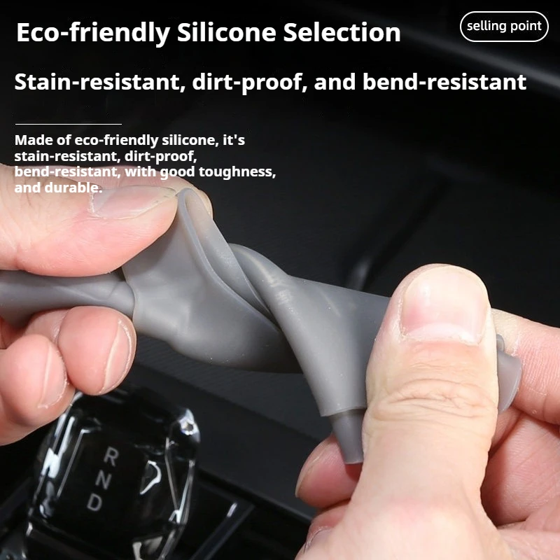 For BYD Song Plus EV/DMI Seal U Sealion 6 Gear Shift Pad Car Center Button Guard Anti Scratch Proof Silicone Car Accessories