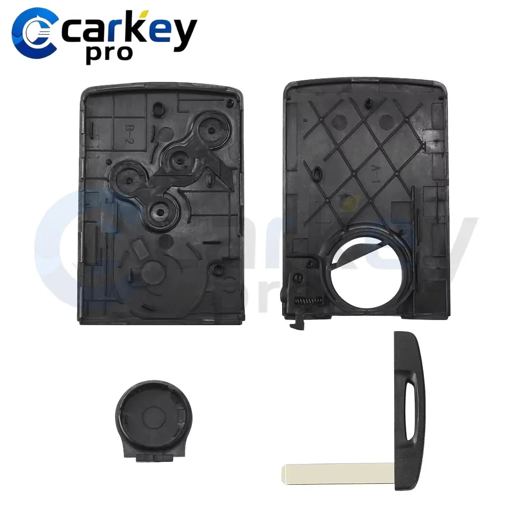 Carkeypro 433 MHz FSK 4A Chip 4 Buttons Remote Card Smart Car Key Keyless Entry Autostart For Renault Captur Clio IV 2016-2020