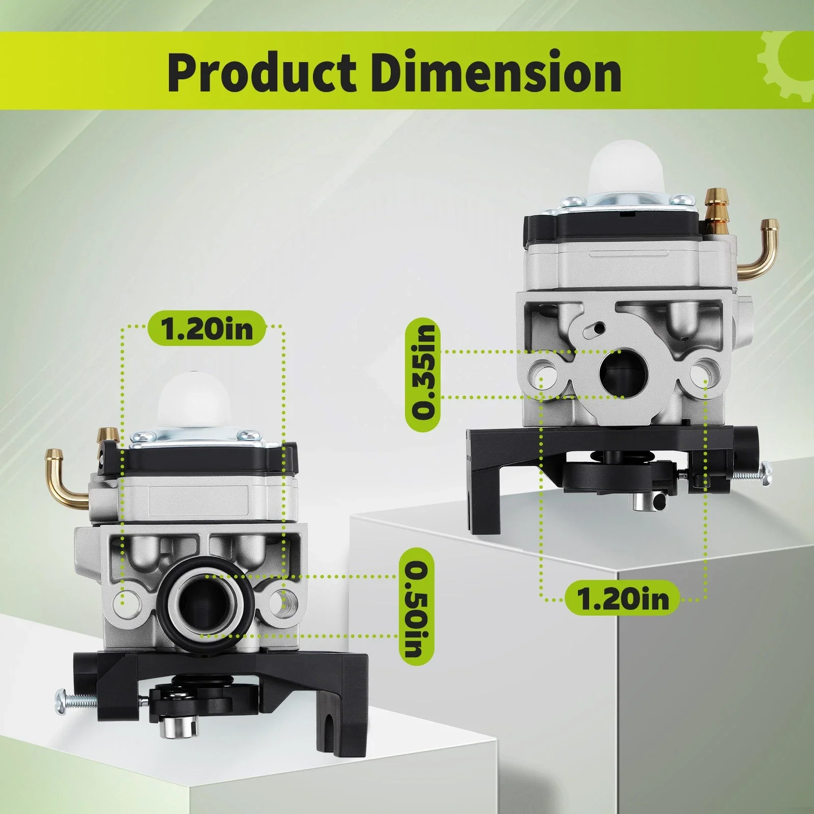 16100-Z0H-825 Carburetor Kit For GX25 GX35 Brushcutter With Air Filter Fuel Line Primer Bulb For Whipper Snipper Trimmer
