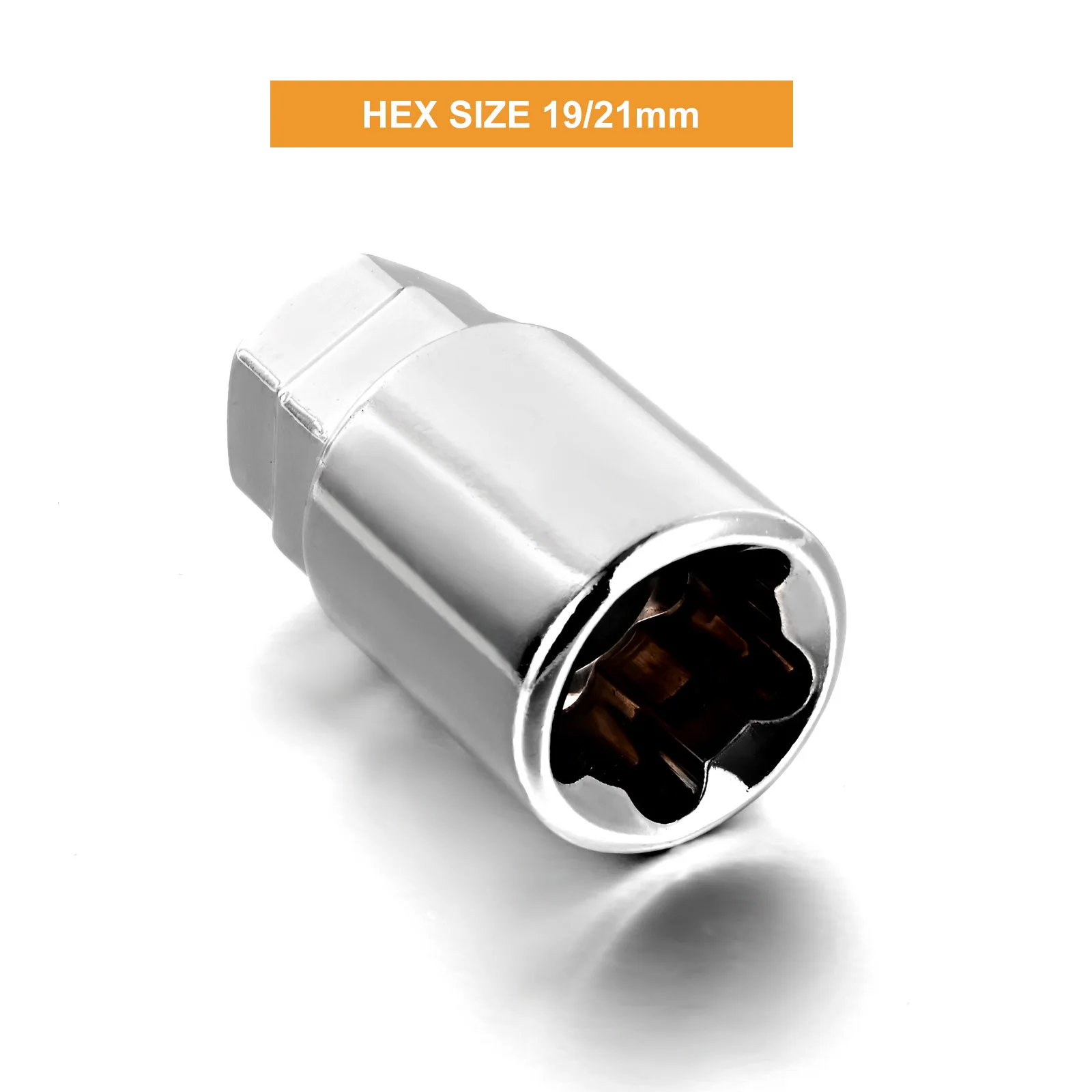 black locking lug nuts set  4 Locks + Key M12 x 1.5 12 x 1.5  Closed End Bulge 1.38"  Dual Hex Key 13/16" and 3/4"