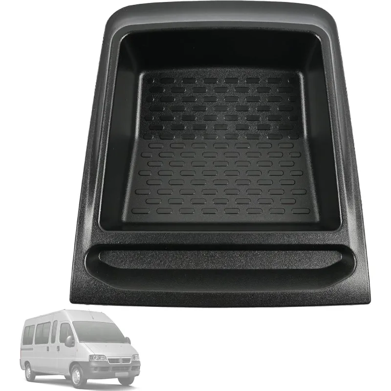 Dashboard Centre Storage Box Tray for Fiat Ducato Boxer Citroen Relay 2014-On Replace 735699812 ABS