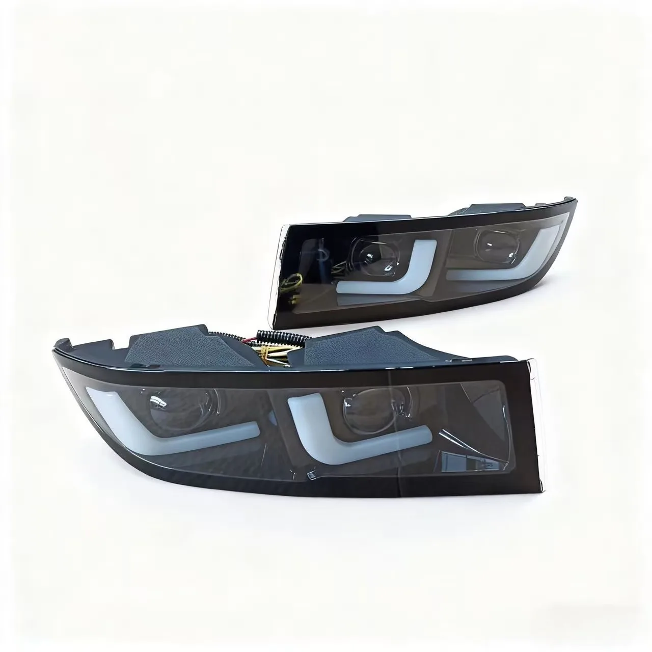 For Toyota Land Cruiser Prado 120 GRJ120 TRJ120 FJ120 LC120 2002-2010 Daytime Running Light LED Fog Lamp Turn Signal 2PCS