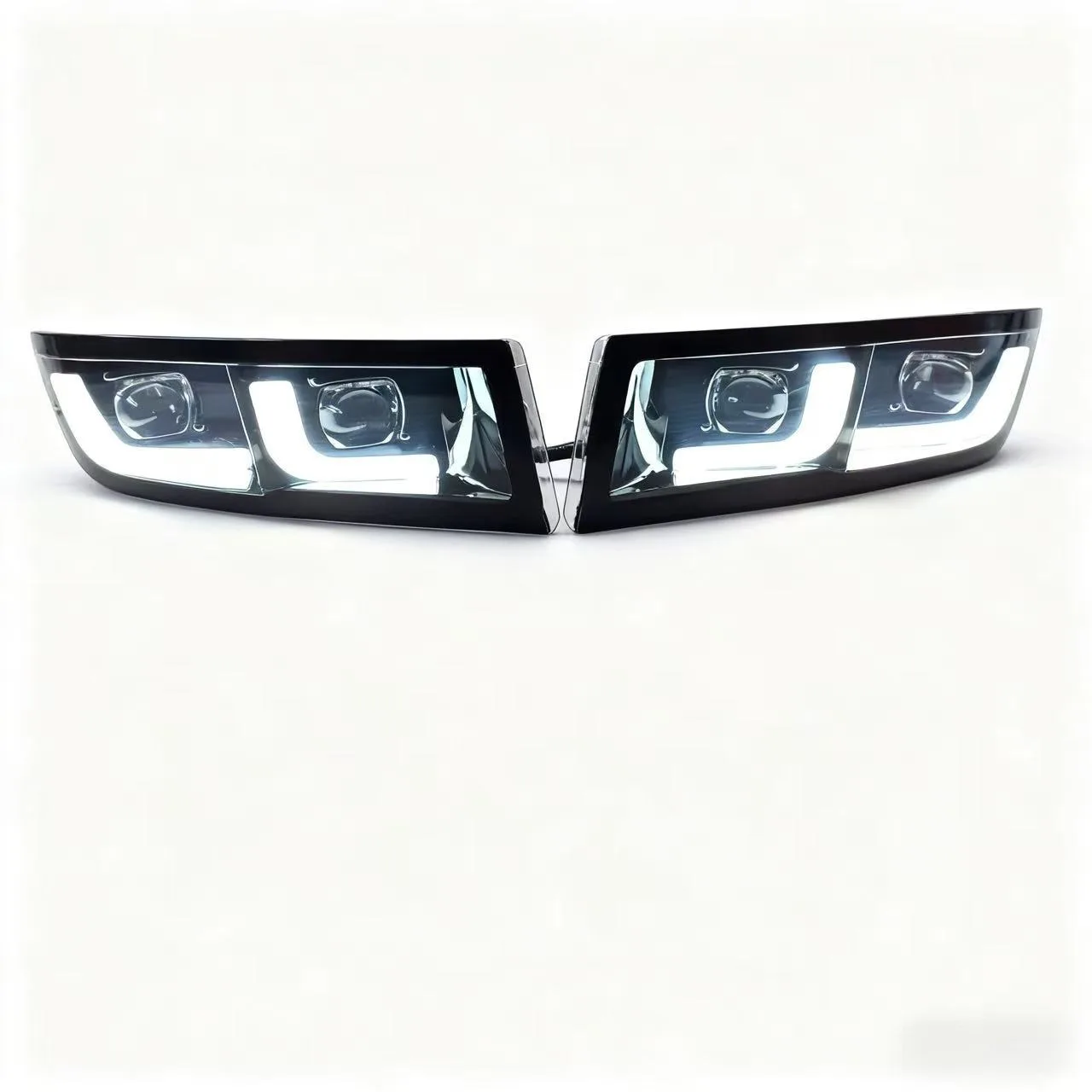 For Toyota Land Cruiser Prado 120 GRJ120 TRJ120 FJ120 LC120 2002-2010 Daytime Running Light LED Fog Lamp Turn Signal 2PCS