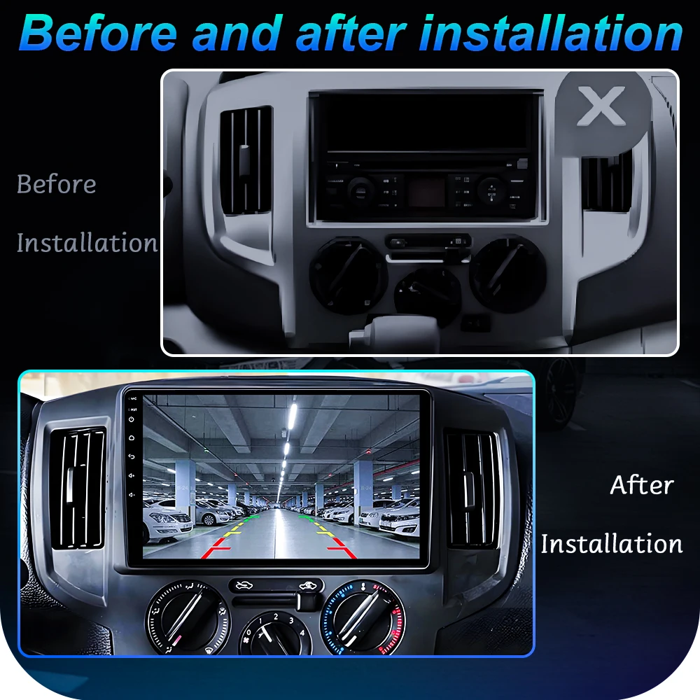 Android 16 Radio For Nissan NV200 M20 2009-2018 Car Intelligent System 2din GPS Stereo Carplay Head Unit Multimedia Video Player