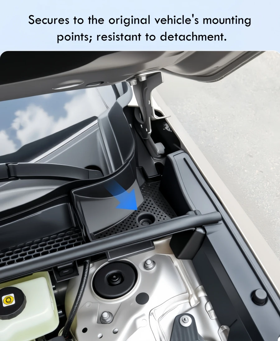 For Toyota RAV4 2026 2027 Car Engine Filter Protect Covers 6th RAV4 Protective Engine Compartment Filter Trims Anti-block