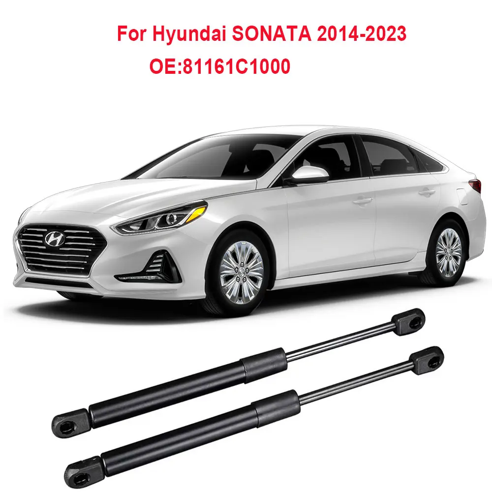 2PCS Front Bonnet Hood Gas Struts For Hyundai Sonata 2014 2015 2016 2017 2018 2019 2020 2021 2022 2023