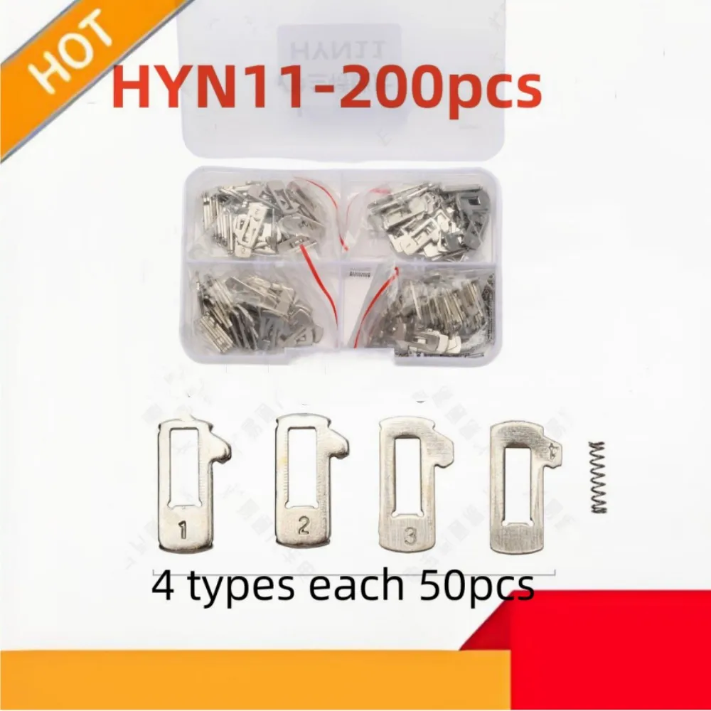 Lock Plate Auto Key Lock Reed Plate for Hyundai HY22 HYN11 HY16 silver Gold Car lock wafer Repair Car Accessories