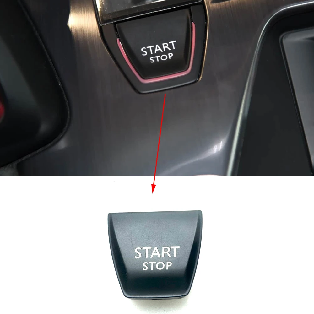 Automotive Engine Start Stop Push Button Ignition Control Switch Button Fit For Citroen DS5 2011-2022 98008409ZD
