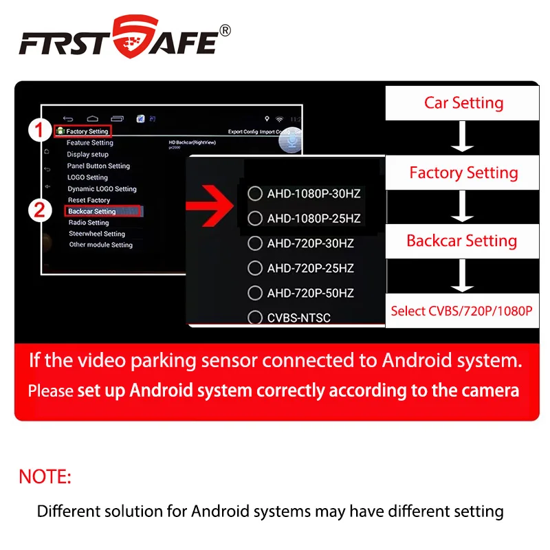 12V 22mm Car Parking Sensor Kit AHD Radar Detectors Universal 4 Sensors Buzzer Reverse Backup Radar Sound Alert Probe System