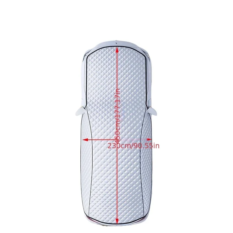 All-Season SUV Truck Cover – Heavy Duty Oxford, Snow/Hail/Rain/Dust Proof, Windproof Outdoor Storage Guard.