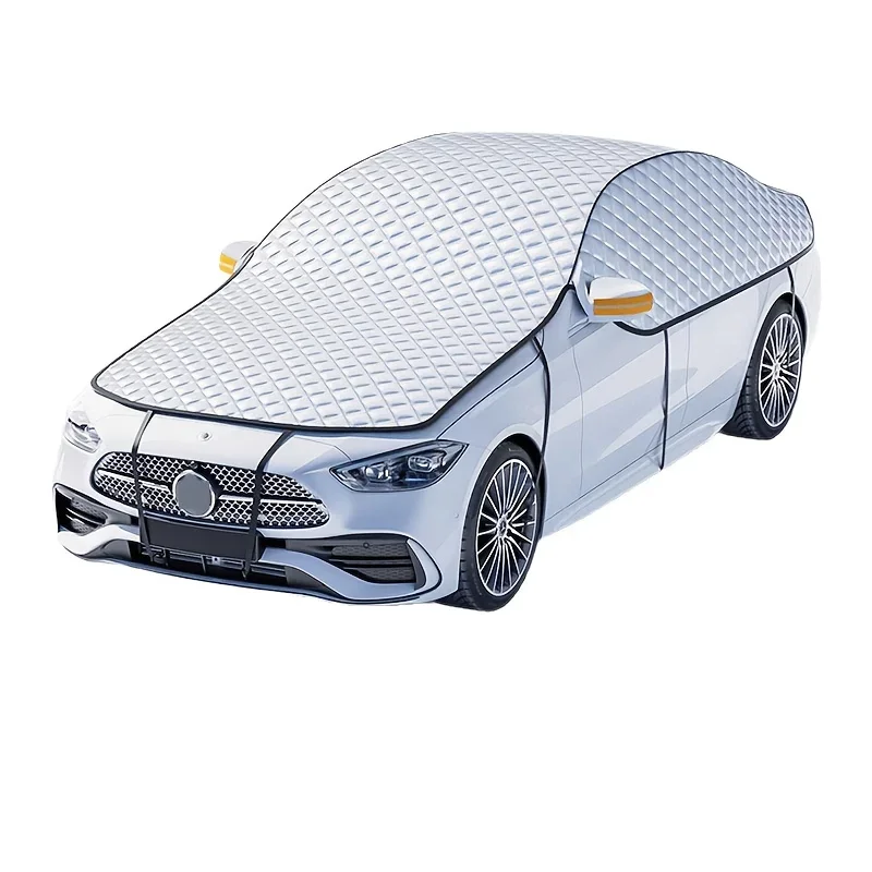 All-Season SUV Truck Cover – Heavy Duty Oxford, Snow/Hail/Rain/Dust Proof, Windproof Outdoor Storage Guard.