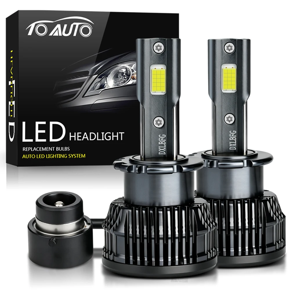 D1S D3S LED Canbus Headlight Bulb D4S D2S  Xenon High Power Turbo Led Lights for Car Ultra Powerful Auto Headlamp