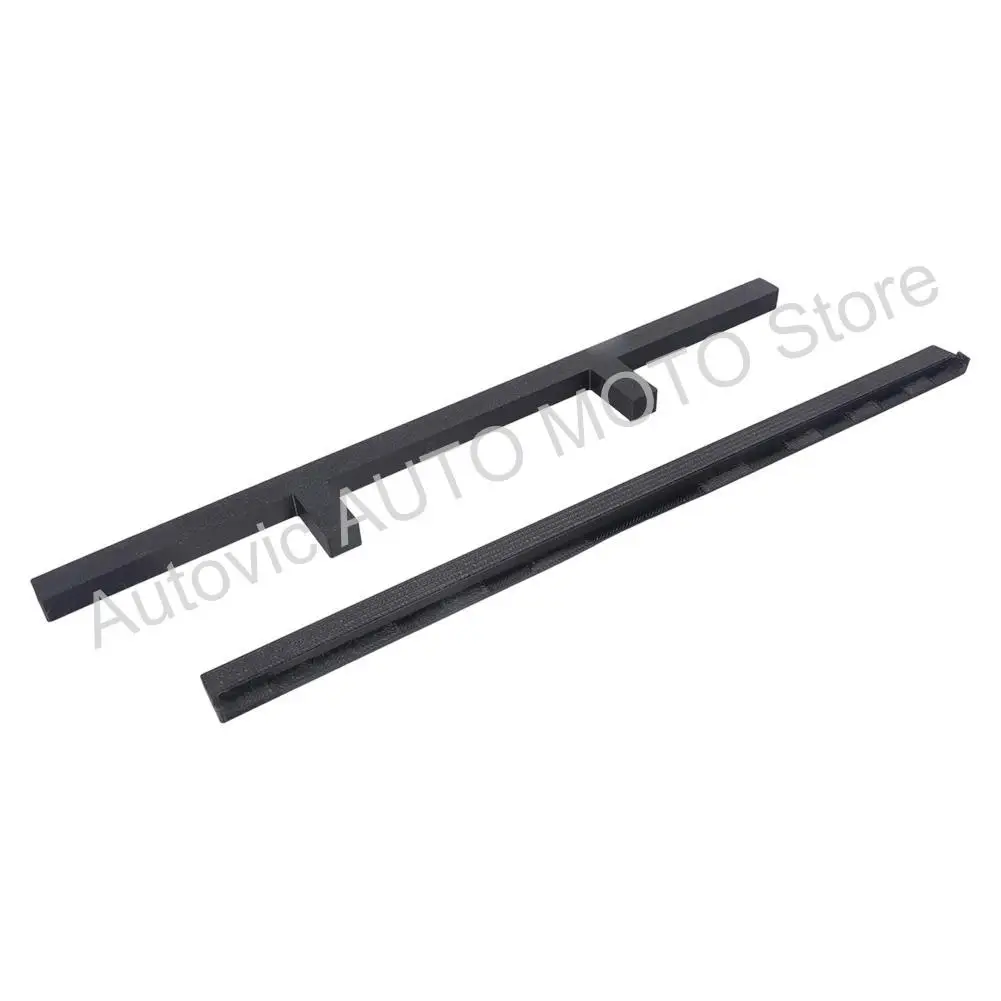 For BMW 3 Series E46 2DIN Radio Installation Kit Complete Adapter Carrier Bracket Top Cover for 16:9 Navigation