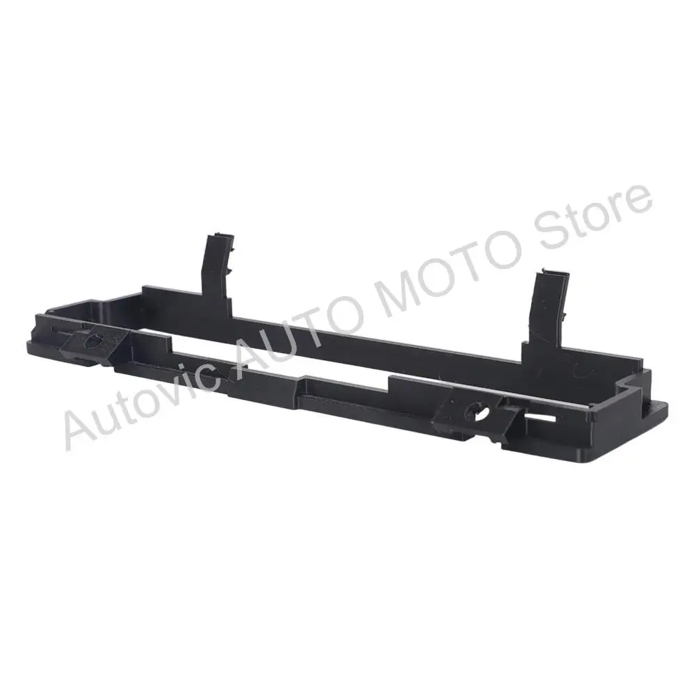 For BMW 3 Series E46 2DIN Radio Installation Kit Complete Adapter Carrier Bracket Top Cover for 16:9 Navigation