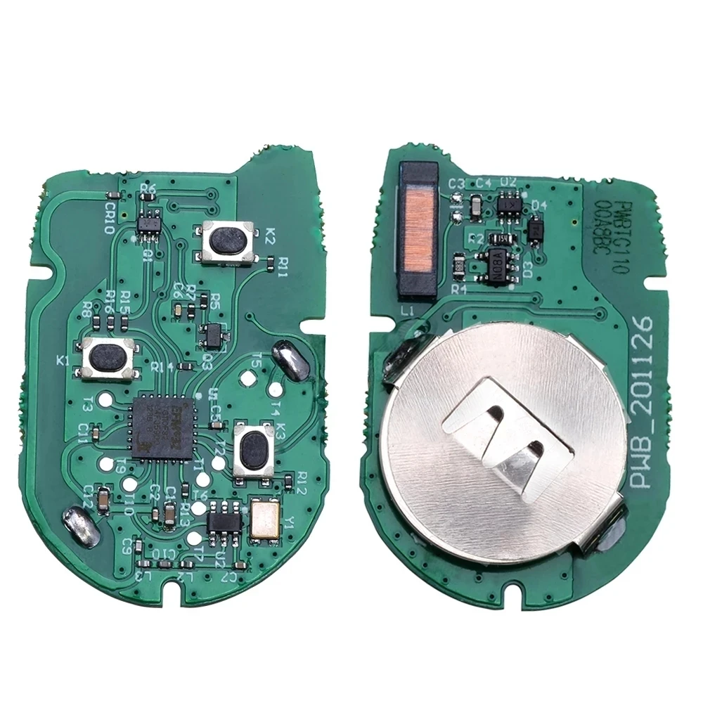 KEYECU KYDZ Board 6C1T15K601AG 6CIT15K601 For Ford Transit WM VM 2006- 2010 2011 2012 2013 2014 Car Remote Key 4D63 Chip 433MHz