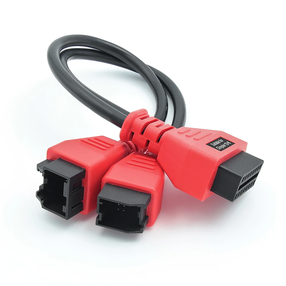 For Chrysler 12+8 OBD2 Adapter Cable Bypass SGW for Jeep Dodge Fiat Compatible with Autel Maxisys Launch X431 Diagnostic Tool