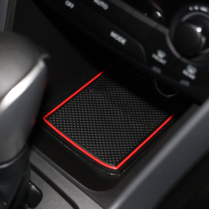 Anti-Slip Rubber Gate Slot Mat Door Groove Pad Cup Cushion For Suzuki SX4 S-Cross S Cross 2014-2023 Car Interior Mat Accessories