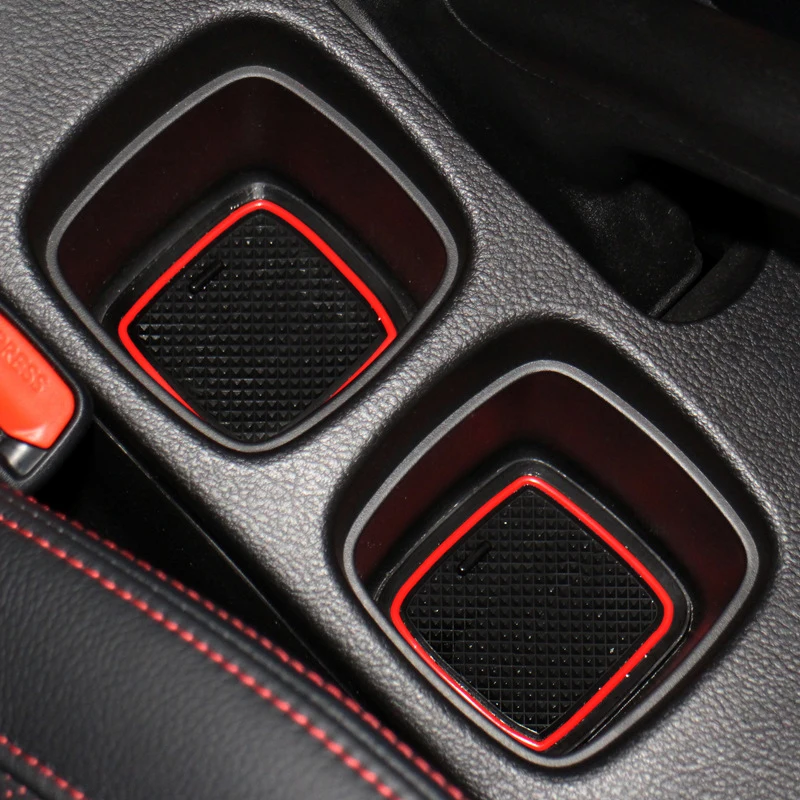 Anti-Slip Rubber Gate Slot Mat Door Groove Pad Cup Cushion For Suzuki SX4 S-Cross S Cross 2014-2023 Car Interior Mat Accessories