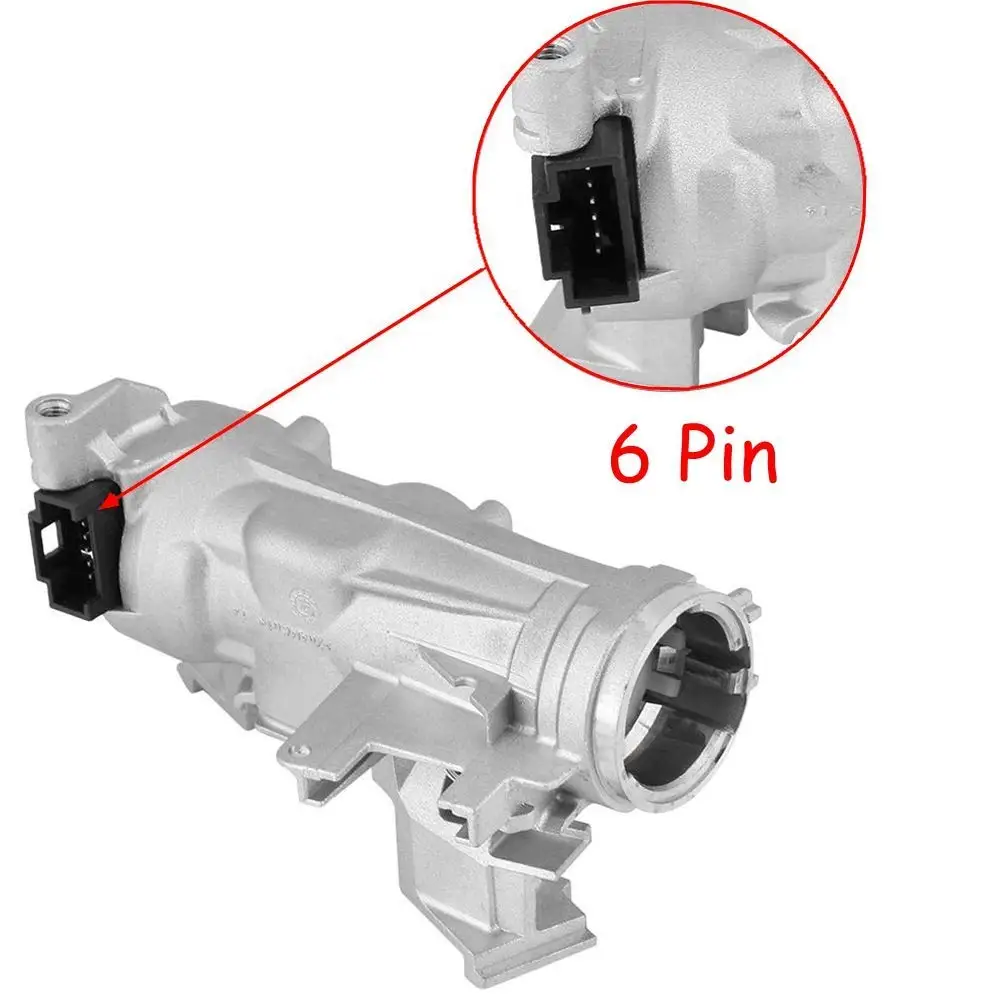 OEM Ignition Starter Switch Steering Lock For VW Golf 5 MK5 6 MK6 Caddy EOS Tiguan Touran Seat Leon Toledo Altea A3 1K0905851B