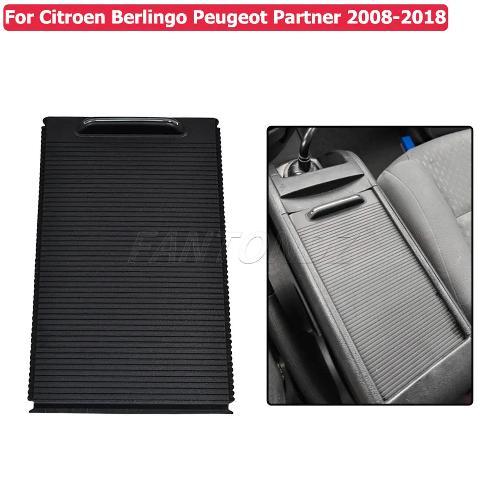 For Citroen Berlingo Peugeot Partner 2008-2018 Center Armrest Box Cover Plate Cup Holder Pull Curtain Cup Holder Pull 7591.7