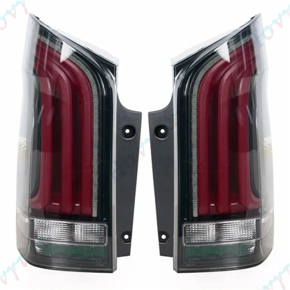 Pair Taillights For Benz Vito W447 2014 2015 2016 2017 2018 2019 2020- 2022 Taillight LED Tail Lights Rear Lamps LED Brake Lamp