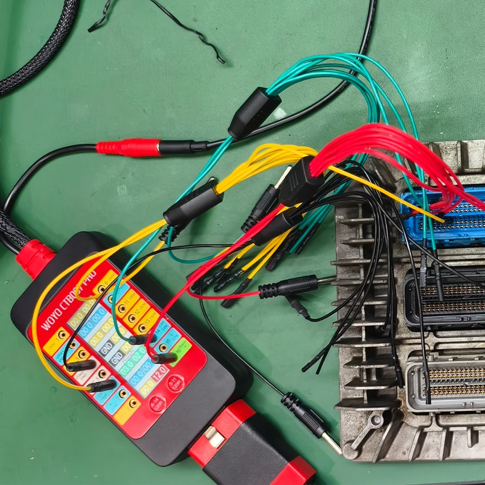 WOYO CTBC001 8-way ECU Breakout Leads for Automotive Diagnostic Oscilloscope Line Cable DIY Connection