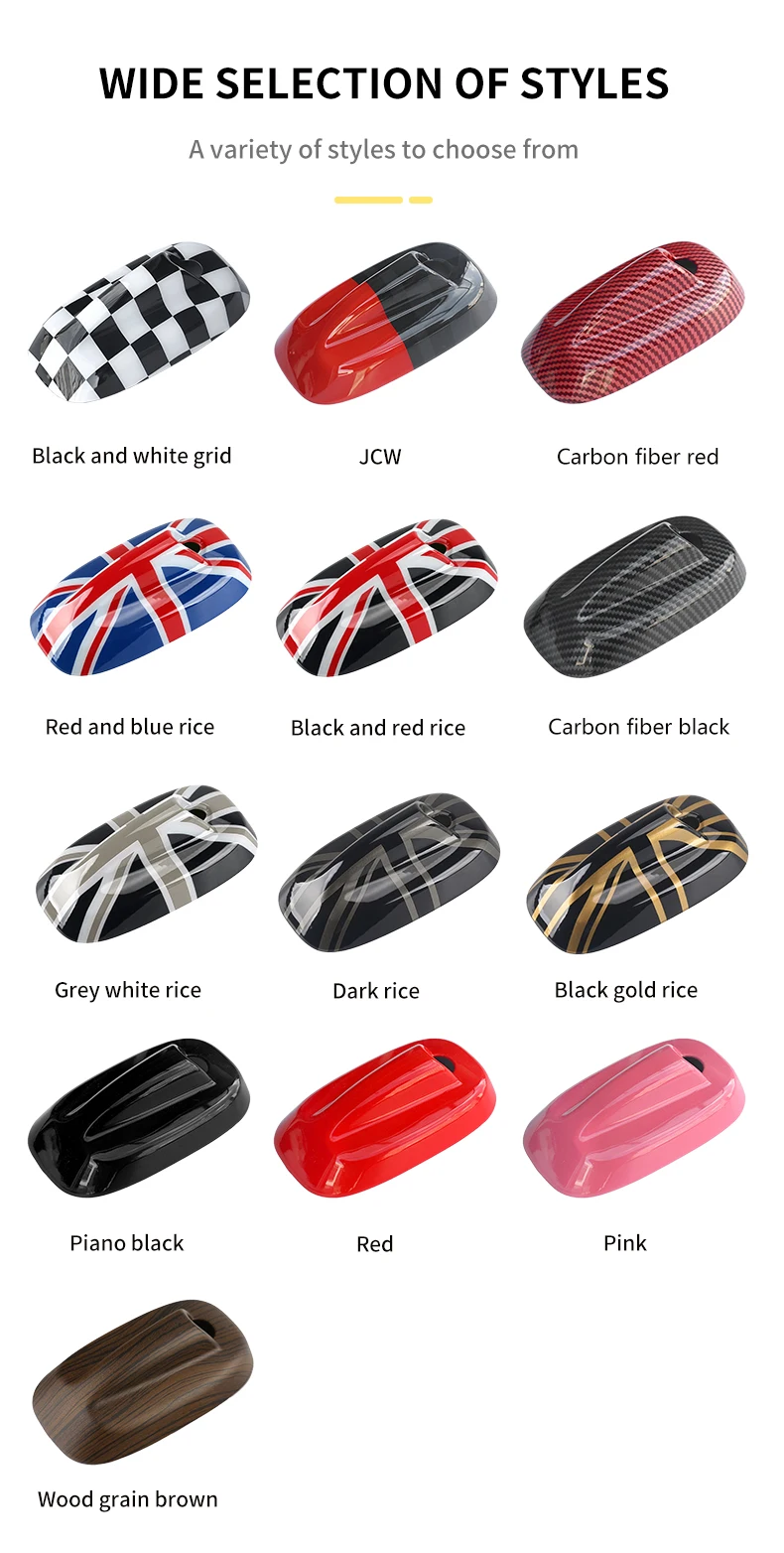 Car Exterior Trim Antenna Decoration Cover Sticker For MINI Cooper S JCW F65 F66 F56 F55 Car-Styling Accessories