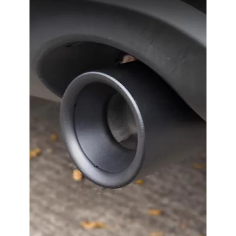 Exhaust Muffler Tip Black/Silver For Mazda CX-5 CX-4 CX-3 CX-30 CX-50 Stainless Steel Exhaust Tip Tailpipe Nozzle Exhaust System