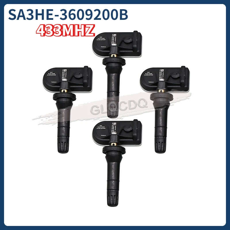 TPMS SA3HE-3609200B Tire Pressure Monitor Sensor 433MHZ For BYD Yuan UP Destroyer 05 Han EV KING 05 Seal Lion 05 DM-i DENZA N8