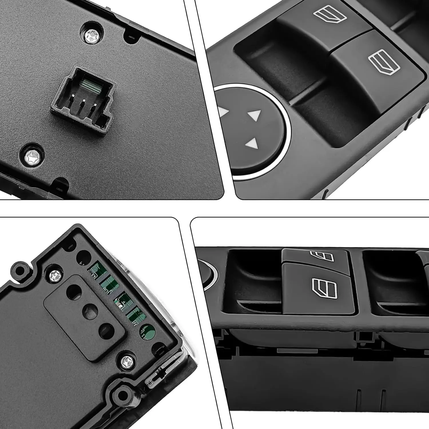 Master Power Window Switch Button Front Driver Side For Benz C230 C300 E350 E63 W212 E-Class W204 C117 G500 G550 C2 A2049055402