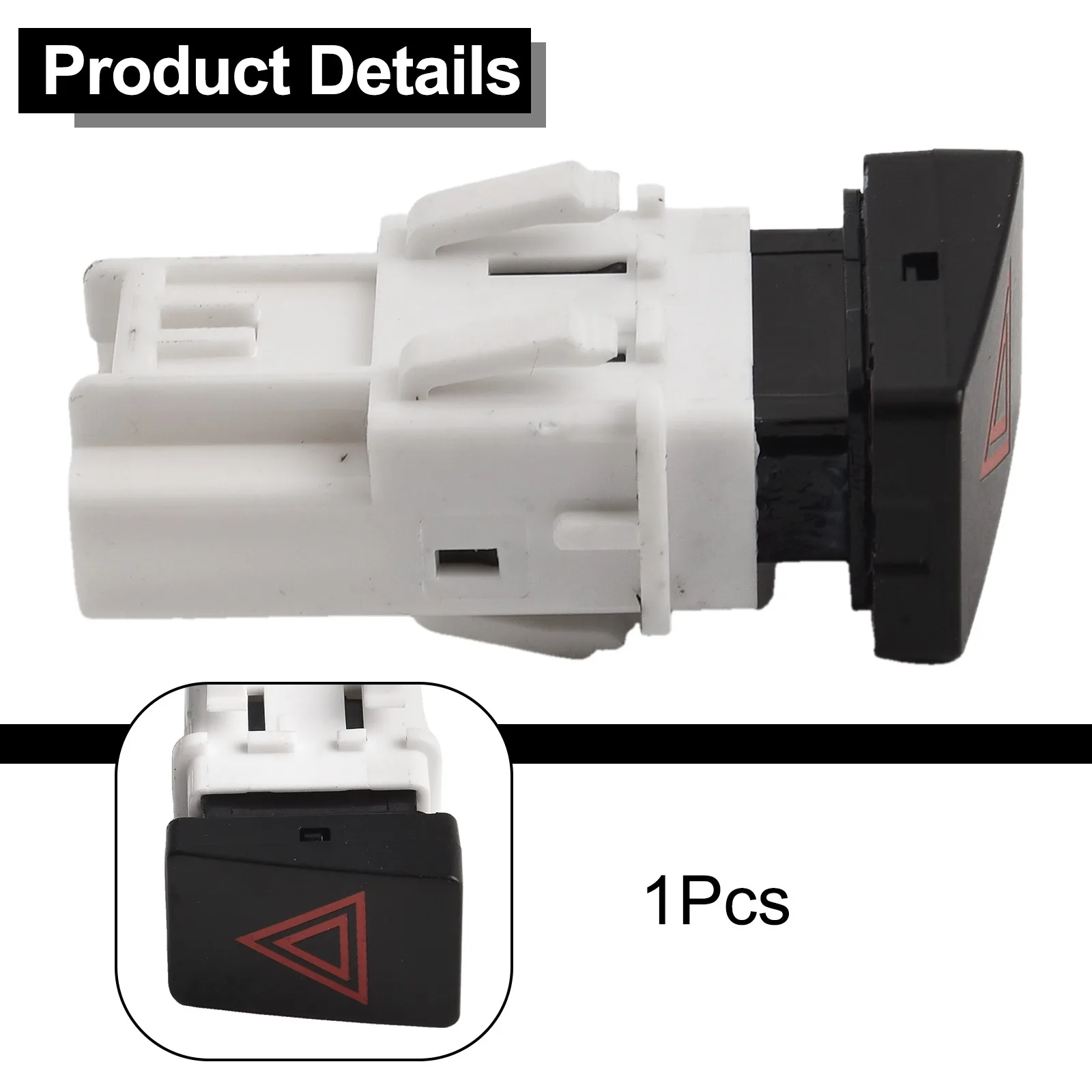 Car Hazard Light Switch For Nissan For Qashqai J10 2007-2013 25290-JD00A Switch Button Replacement Auto Accessories