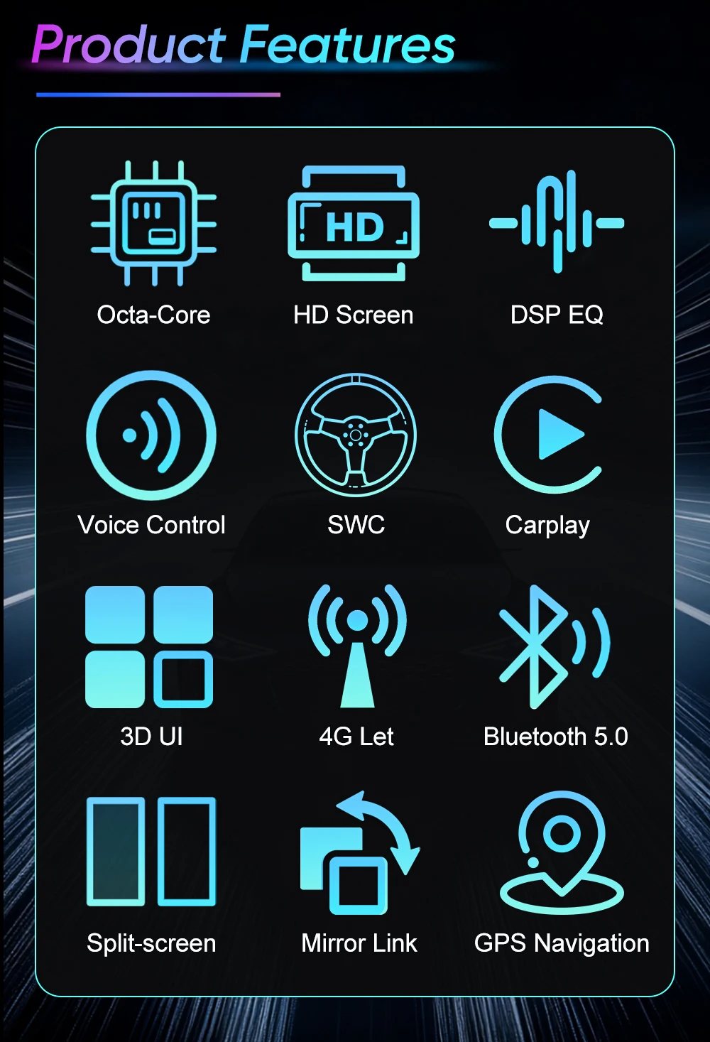 Car Radio For Toyota Corolla E140/150 2007-2013 For Toyota Auris E150 2006-2012 Android Auto Multimedia Player GPS Navigation 4G
