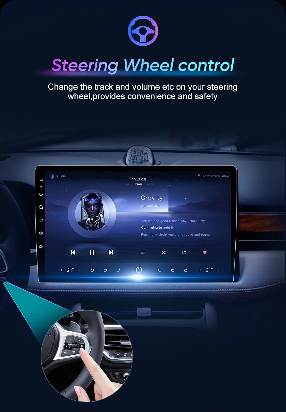 Car Radio For Toyota Corolla E140/150 2007-2013 For Toyota Auris E150 2006-2012 Android Auto Multimedia Player GPS Navigation 4G