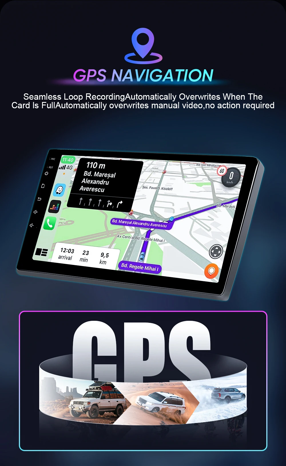 Car Radio For Toyota Corolla E140/150 2007-2013 For Toyota Auris E150 2006-2012 Android Auto Multimedia Player GPS Navigation 4G