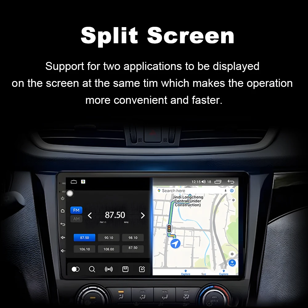 Wireless CarPlay 7 Inch Android OS Car Radio for Citroen C5 X7 2008-2017 Intelligent Multimedia Touch Display DSP Navigation GPS
