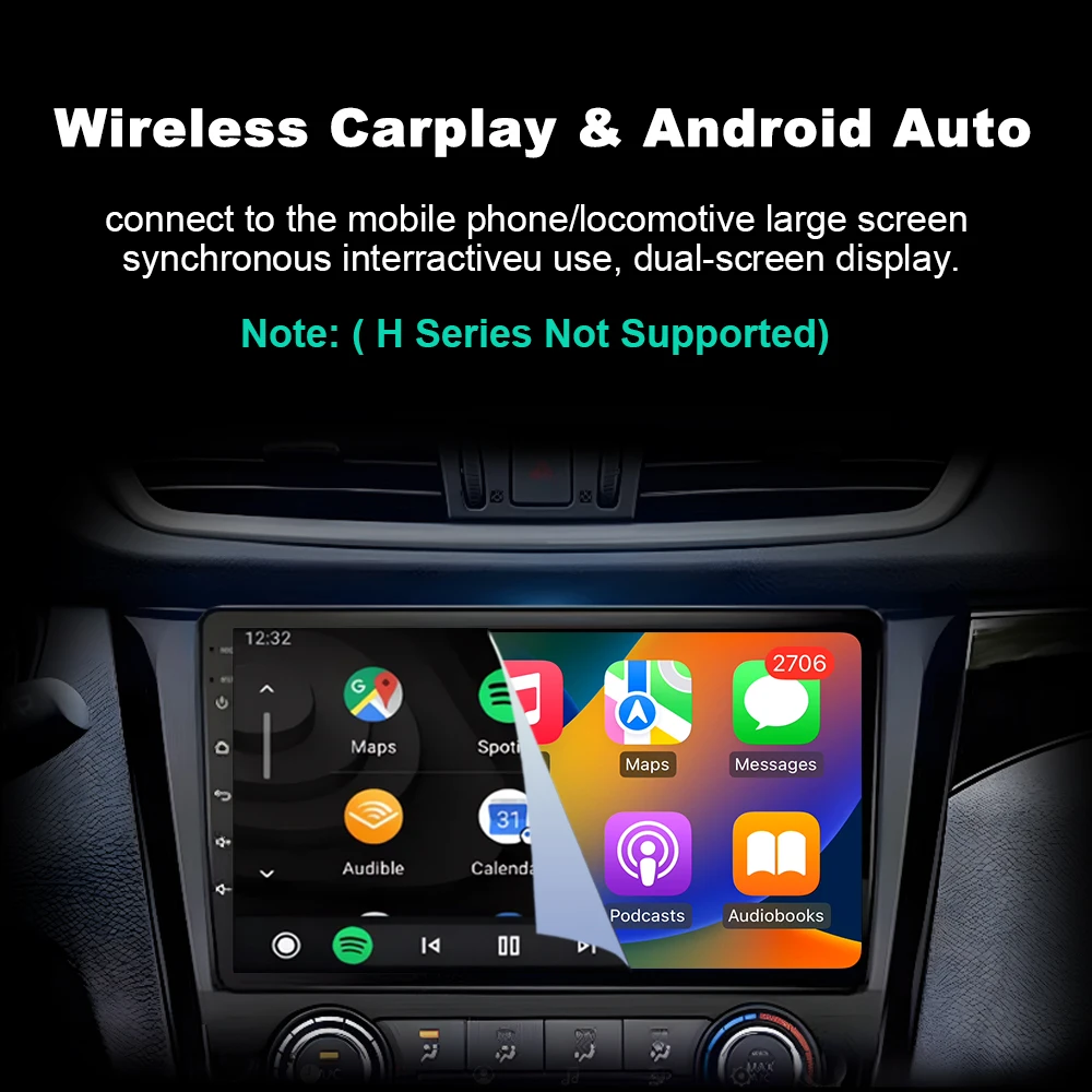 Wireless CarPlay 7 Inch Android OS Car Radio for Citroen C5 X7 2008-2017 Intelligent Multimedia Touch Display DSP Navigation GPS
