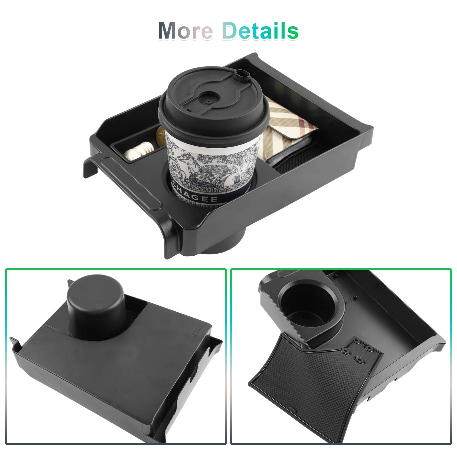 RUIYA for Dacia Spring Electric EV 2025 2026 2027 Car Armrest Box Storage Central Storage Box Auto Dacia Spring 2026 Accessories