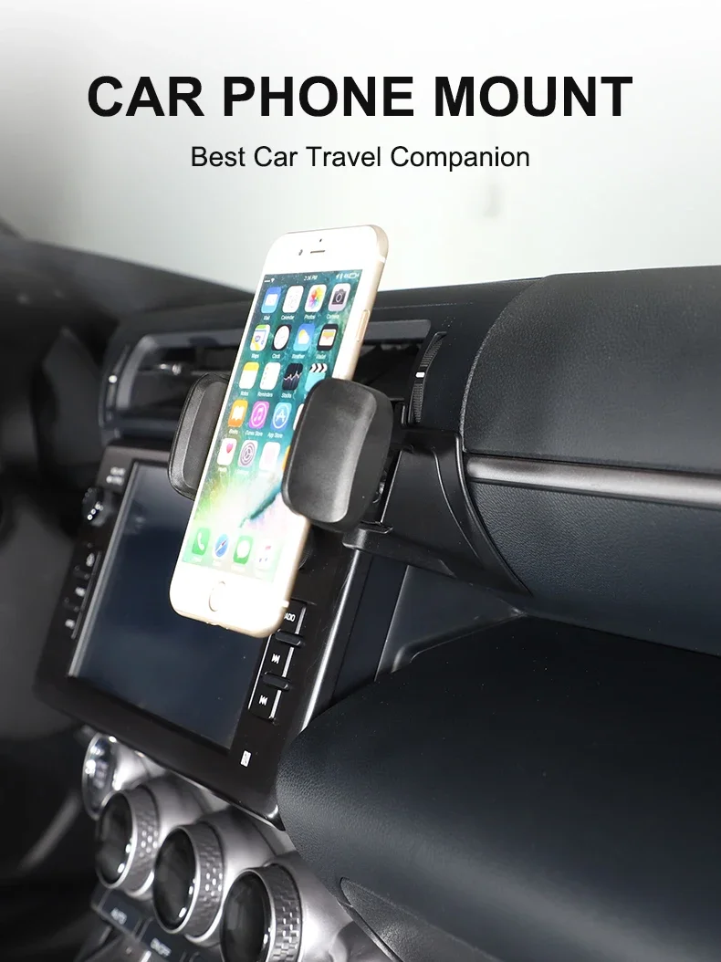 For Toyota GR 86/Subaru BRZ 2022+ ABS Car Navigation Screen Mobile Phone Holder GPS Wireless Charging Navigation Holder