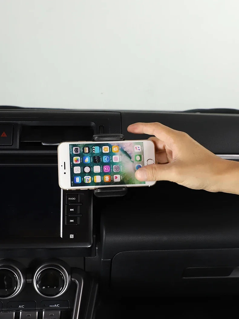 For Toyota GR 86/Subaru BRZ 2022+ ABS Car Navigation Screen Mobile Phone Holder GPS Wireless Charging Navigation Holder
