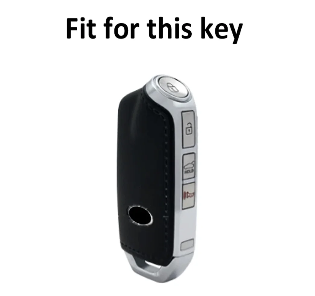 Car Remote Key Case Holder Cover Chain For Kia Stinger Car Accessories Stinger GT Elite Limited K9 Key Protective