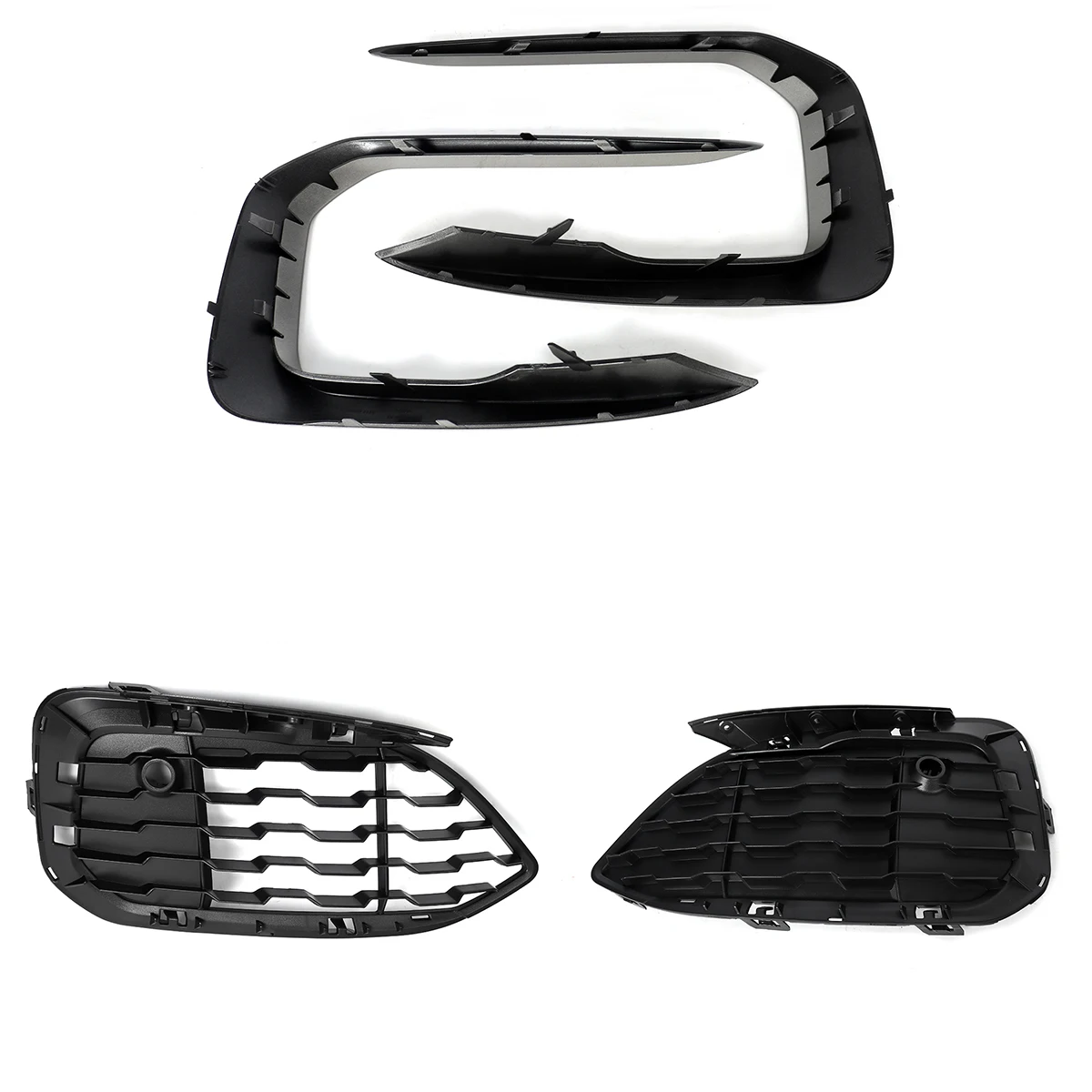 For BMW F20 F21 M Sport M135i M140i 114d 116d 118d 120d 125d Lci 2015-2019 Front Bumper Grill Trim Clasp Fog Light Frame