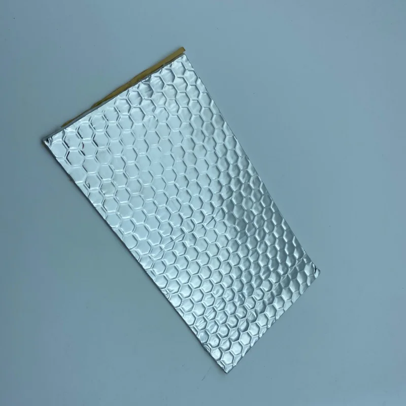 10PCS Butyl Rubber Shock-absorbing and Soundproofing Board, Self-adhesive Damping Board, Thermal Insulation and Noise Reduction